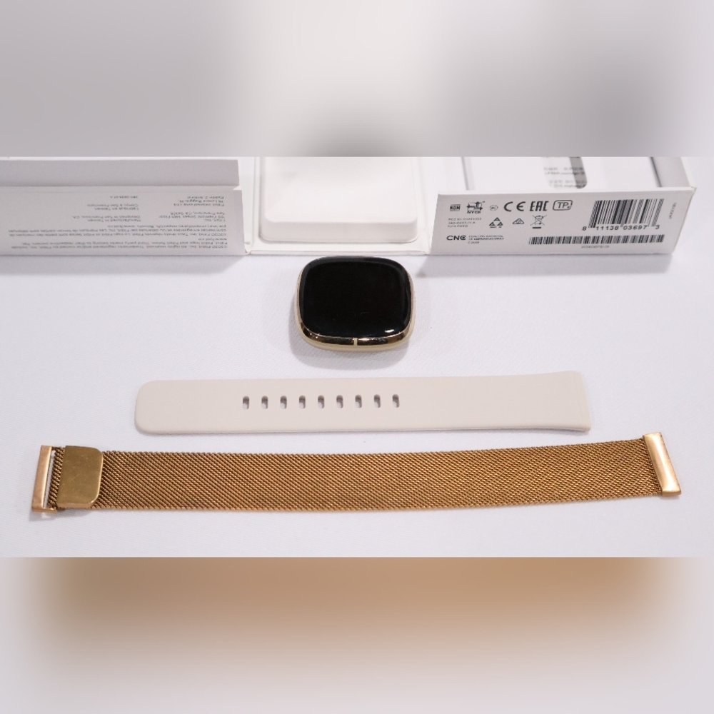 Fitbit Sense Gold Smartwatch with Gold Strap